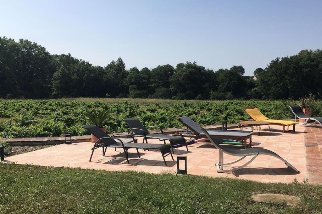 Gite Des Amis Domaine De Mas Caron Caromb Dış mekan fotoğraf